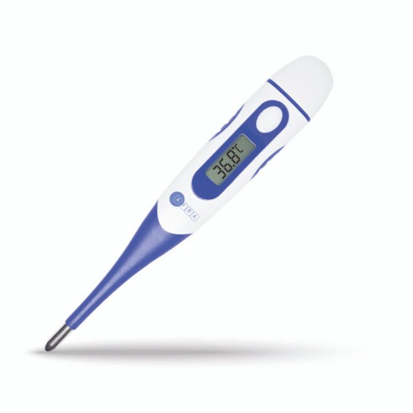 AFRA DIGITAL THERMOMETER WITH FLEXIBLE TIP AF-300DTFT | WHITE
