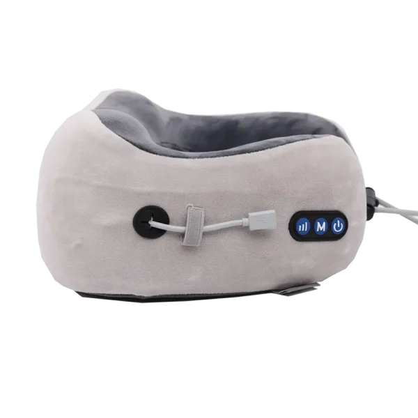 AFRA U-Shaped Travel Massage Pillow AF-1401UMP – Rechargeable Kneading & Vibration - Image 5