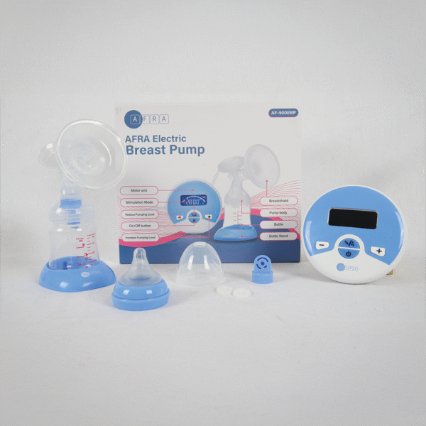 AFRA ELECTRIC BREAST PUMP AF-900EBP – COMFORTABLE, QUIET & EFFICIENT MILK EXPRESSION | BLUE