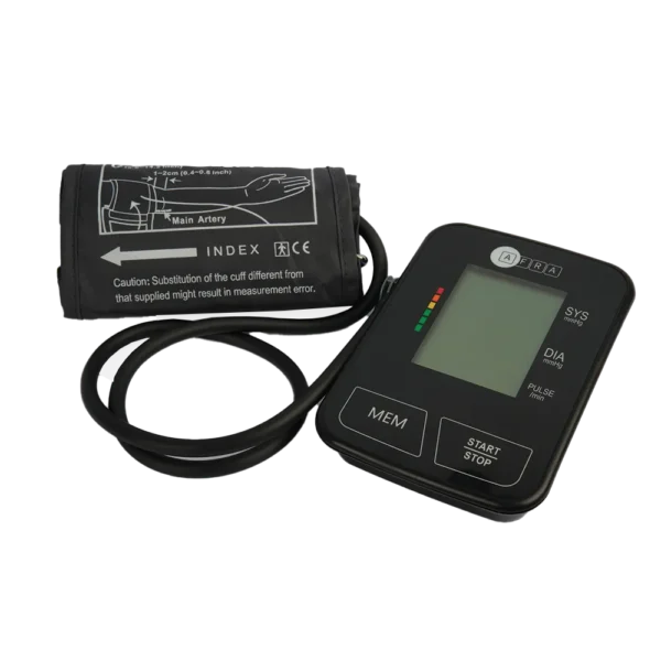 AFRA ARM TYPE SMALL DIGITAL BLOOD PRESSURE MONITOR AF-200BPMA | BLACK - Image 2