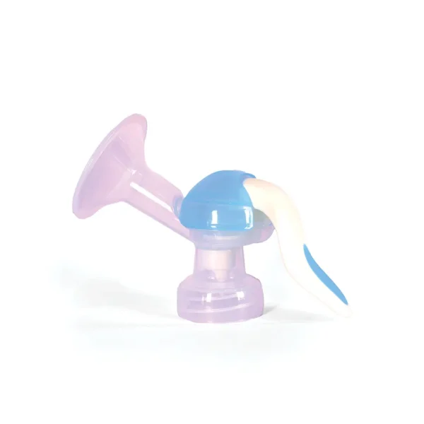 MOMMY'S BLISS MANUAL BREAST PUMP - BPA Free, Anti-Colic, 120ml/4oz | BLUE - Image 2