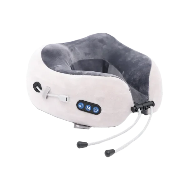 AFRA U-Shaped Travel Massage Pillow AF-1401UMP – Rechargeable Kneading & Vibration - Image 2