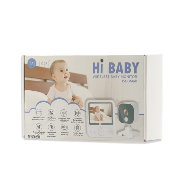 AFRA HI BABY - DIGITAL WIRELESS BABY MONITOR 1500mAh AF-5002BM - Image 5
