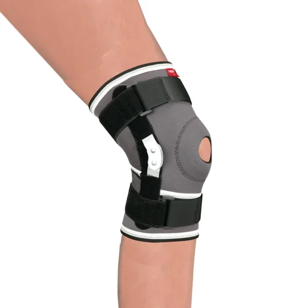 AID PLUS Knee Support Steel Hinged – Neoprene Brace with Patella & Joint Stabilization