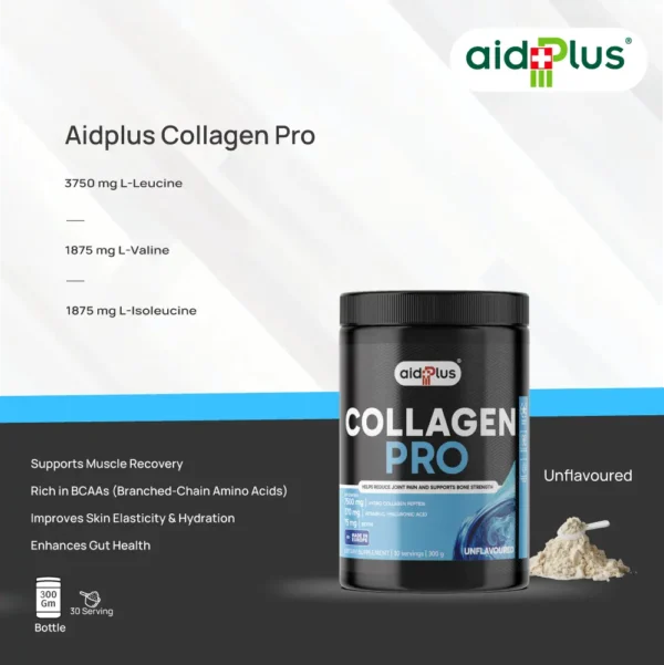AID PLUS Collagen Pro Natural 300g – Joint & Bone Support Supplement - Image 4
