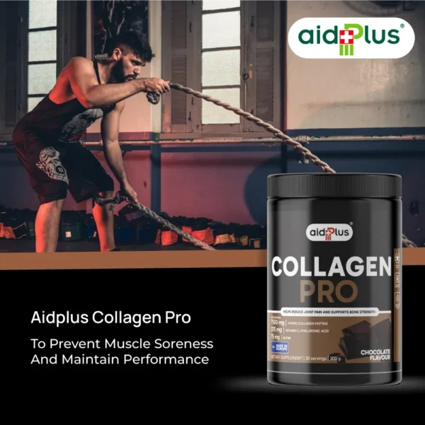 AID PLUS Collagen Pro Chocolate 300g – Joint & Bone Support Supplement - Image 5