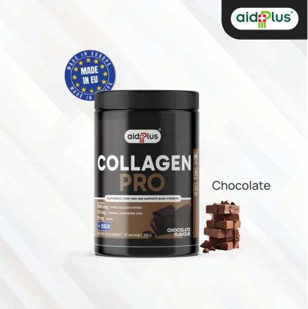AID PLUS Collagen Pro Chocolate 300g – Joint & Bone Support Supplement