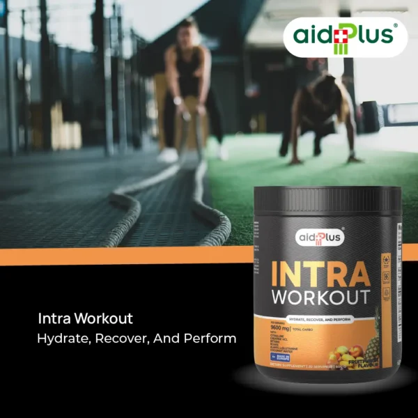 AID PLUS Intra Workout Fruit Punch 600g – Hydration & Performance Support - Image 5