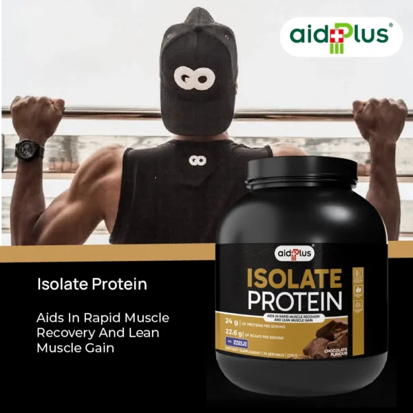 AID PLUS WPI Chocolate 2270g – Whey Protein Isolate for Muscle Gain - Image 5