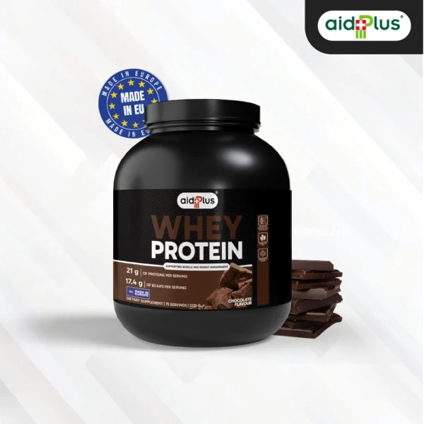 AID PLUS WPC Chocolate 2270g – Whey Protein for Muscle Support