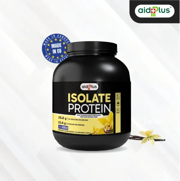 AID PLUS WPI Vanilla 2270g – Whey Protein Isolate for Lean Muscle